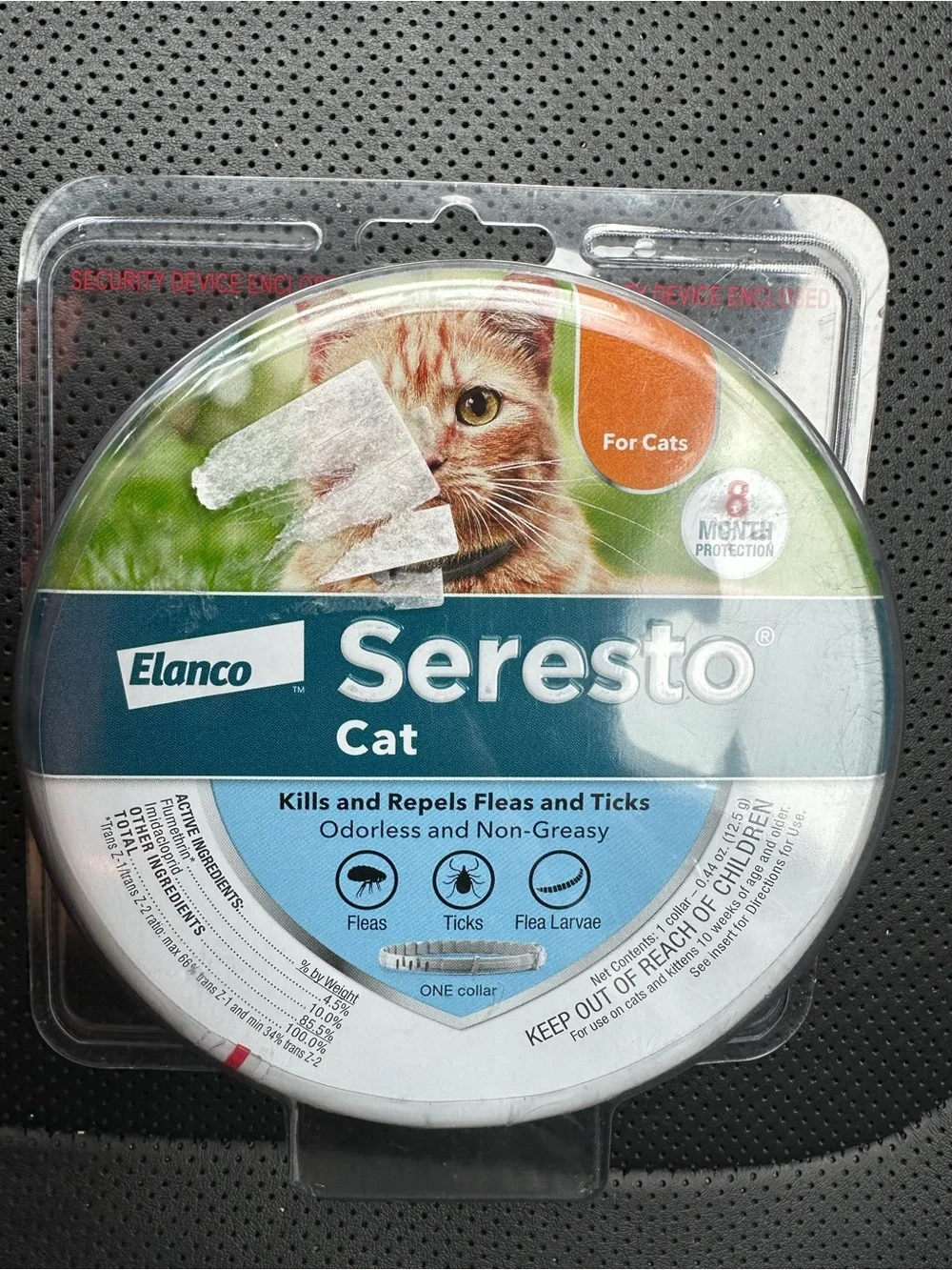 Seresto Flea Tick Collar Cats Kittens 8 Month Protection Factory Sealed New
